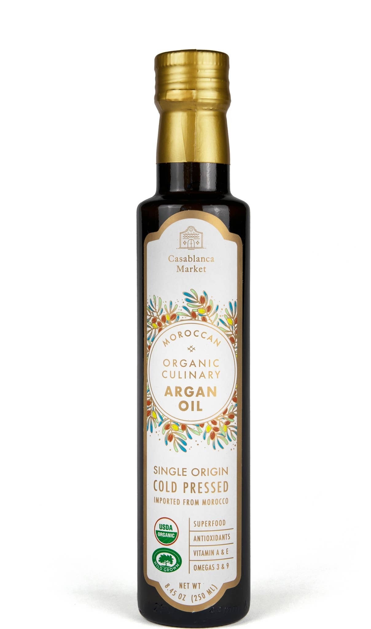 Casablanca Market Moroccan Organic Culinary Argan Oil Fresh
